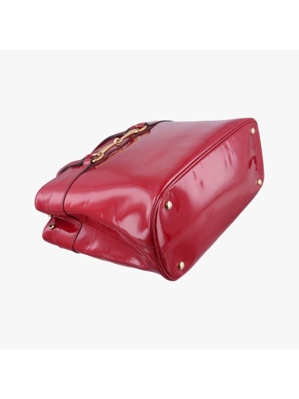 Gucci Bright Bit Red Patent - Picture 5 of 16